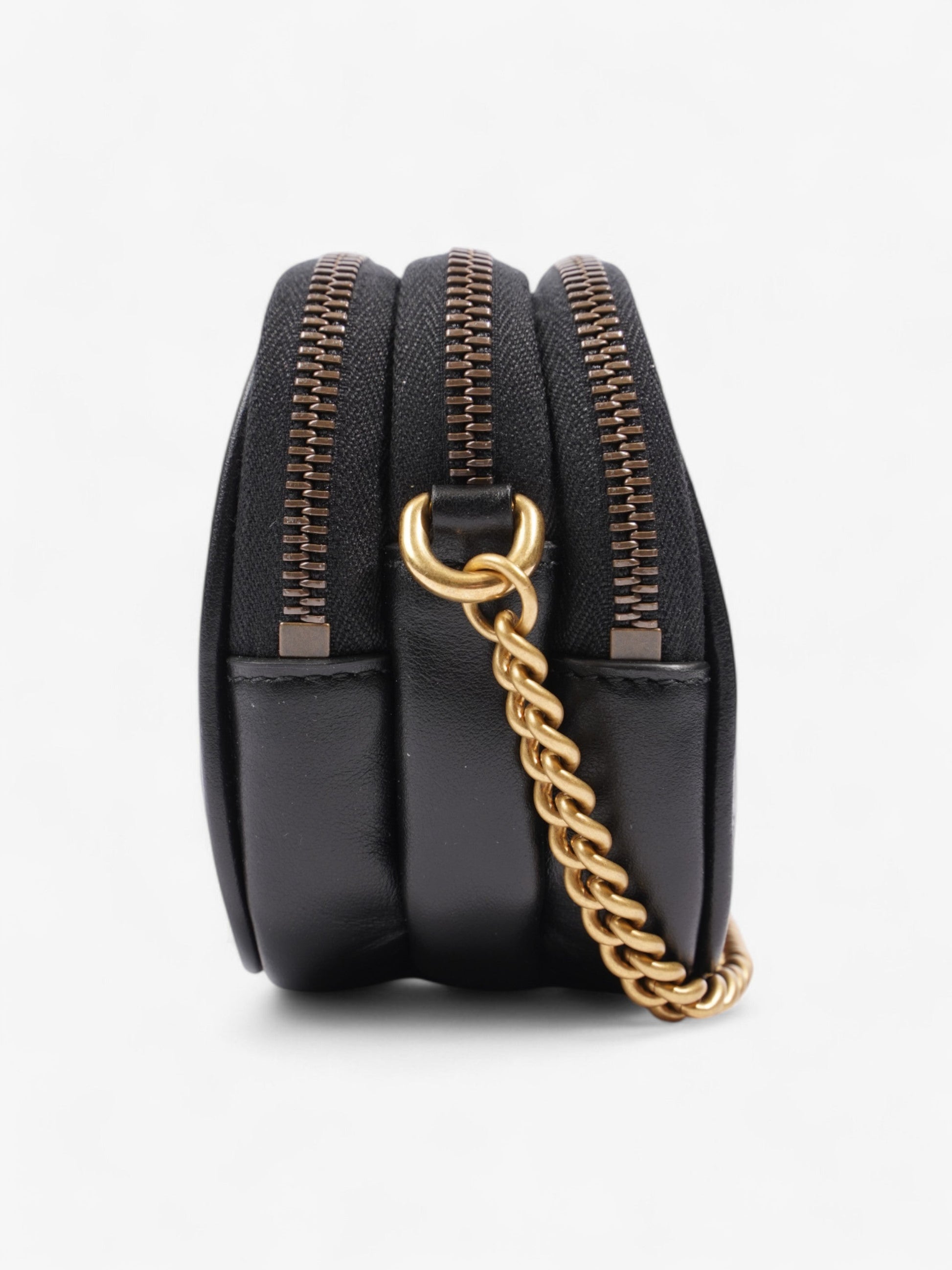 Gucci Marmont Bag Leather Black Shoulder Bag