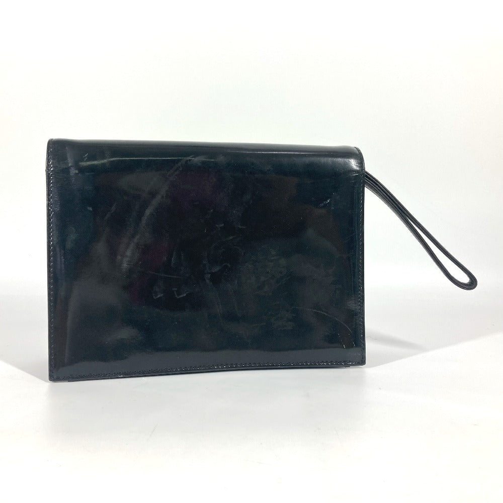 Chanel Mademoiselle logo Multicolor Leather Clutch Bag