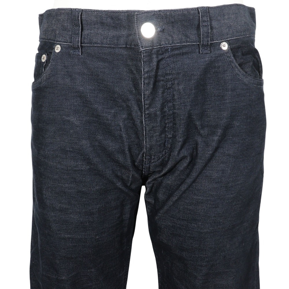 Louis Vuitton Polyester dark Corduroy Circle 32 Cotton Blue Apparel