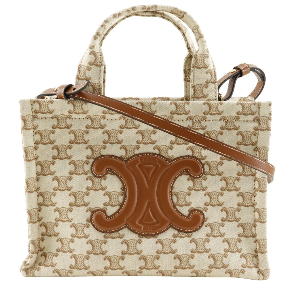 Ez Bc Wayshoulder Triomphe Hippo Thais Women Canvas Beige Shoulder Bag