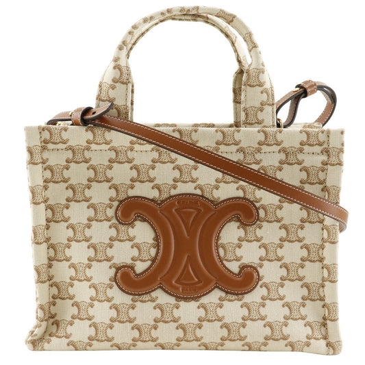 Ez Bc Wayshoulder Triomphe Hippo Thais Women Canvas Beige Shoulder Bag
