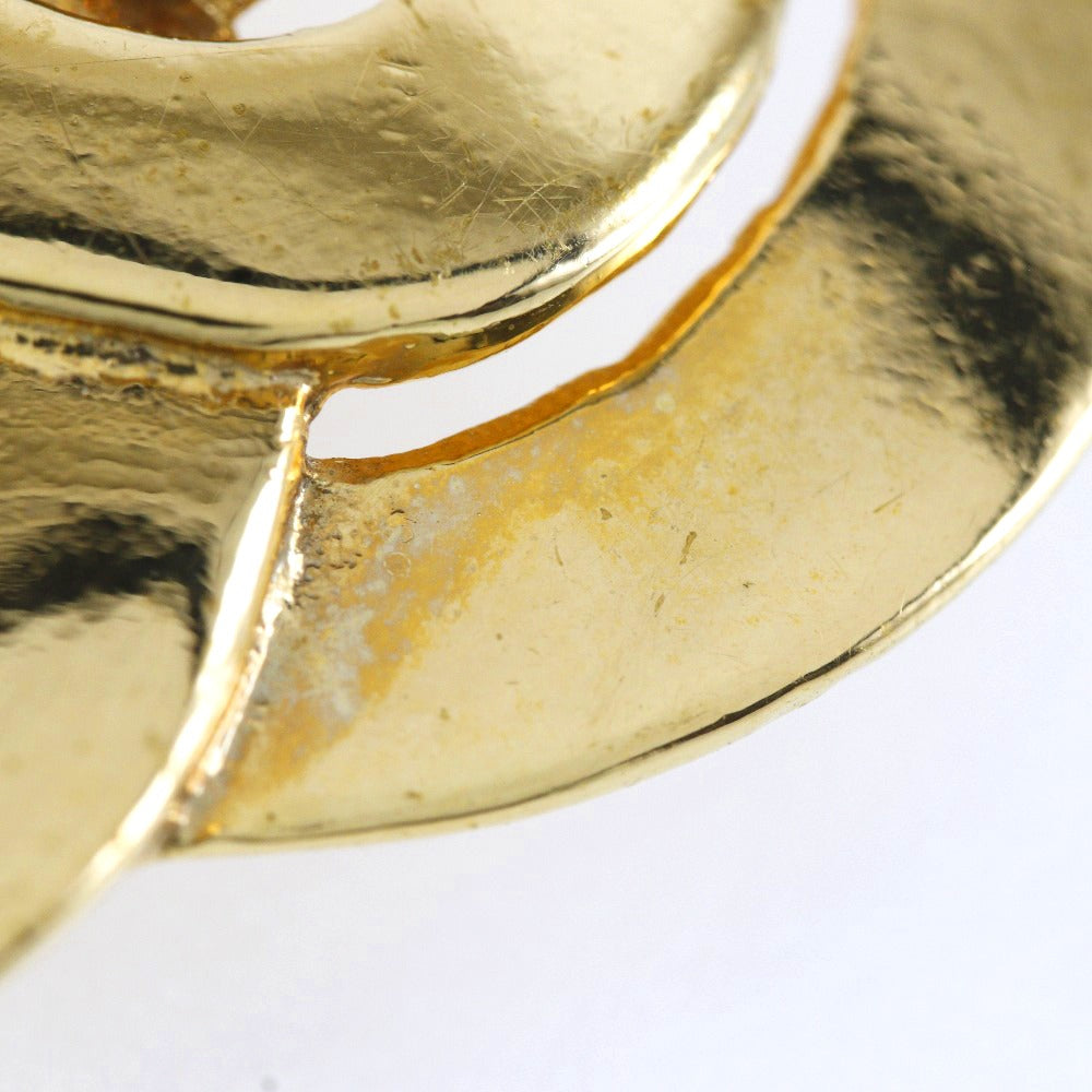 Chanel Brooch Plated Gold Handbag 2