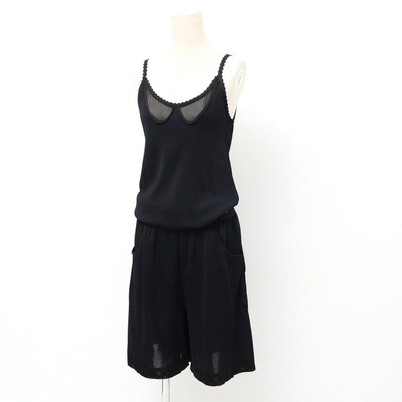 Chanel overalls knit 38 Black Handbag