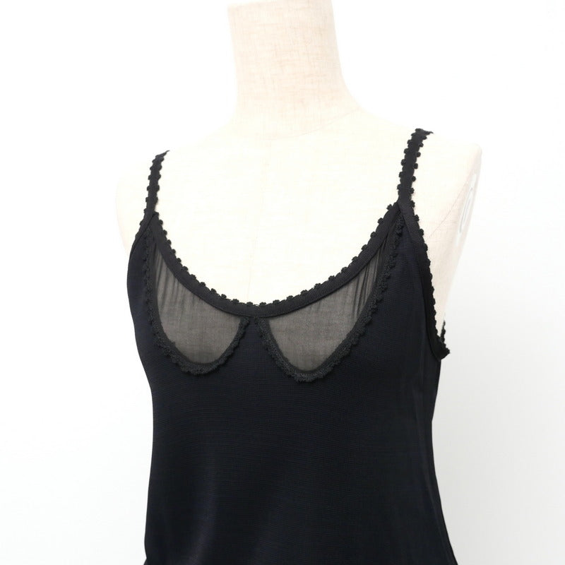 Chanel overalls knit 38 Black Handbag