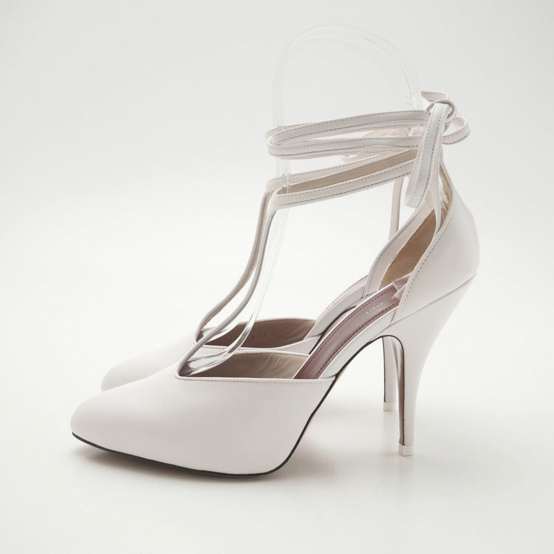 Pumps Women Handbag Leather White Shoes