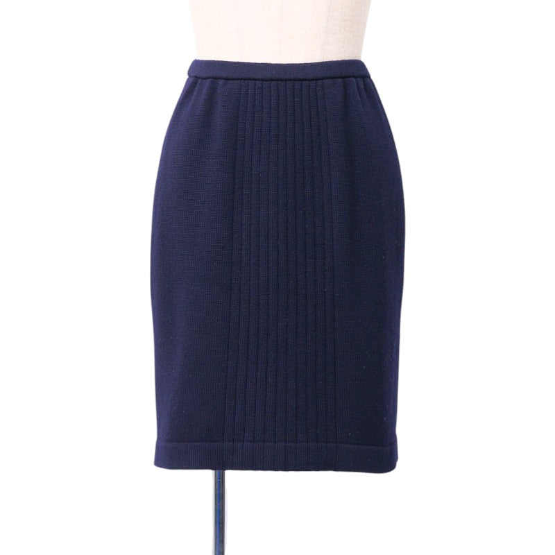 Chanel setup knit Navy 38 Handbag