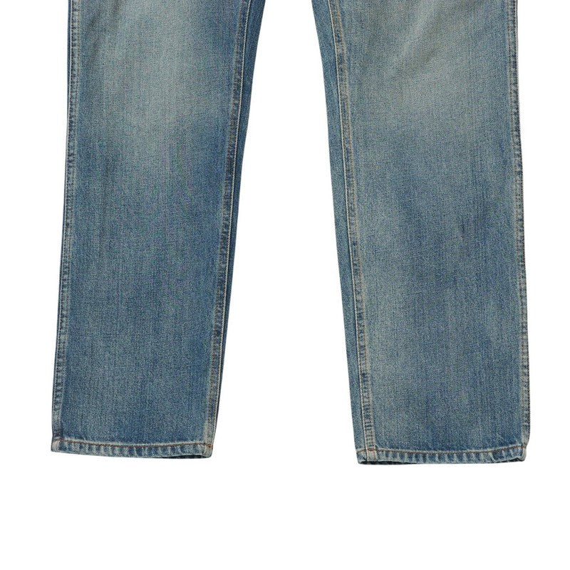Gucci 36 Denim Cotton Blue Apparel