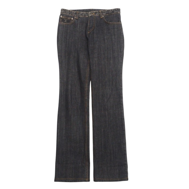 Louis Vuitton 38 Denim Cotton Black Apparel