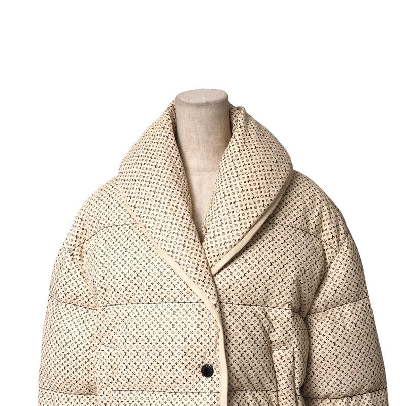 Louis Vuitton Down jacket Sheep Ivorytype 38 Leather Apparel
