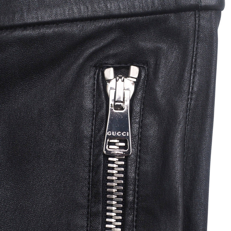 Gucci skinny Leather Black Silver Apparel