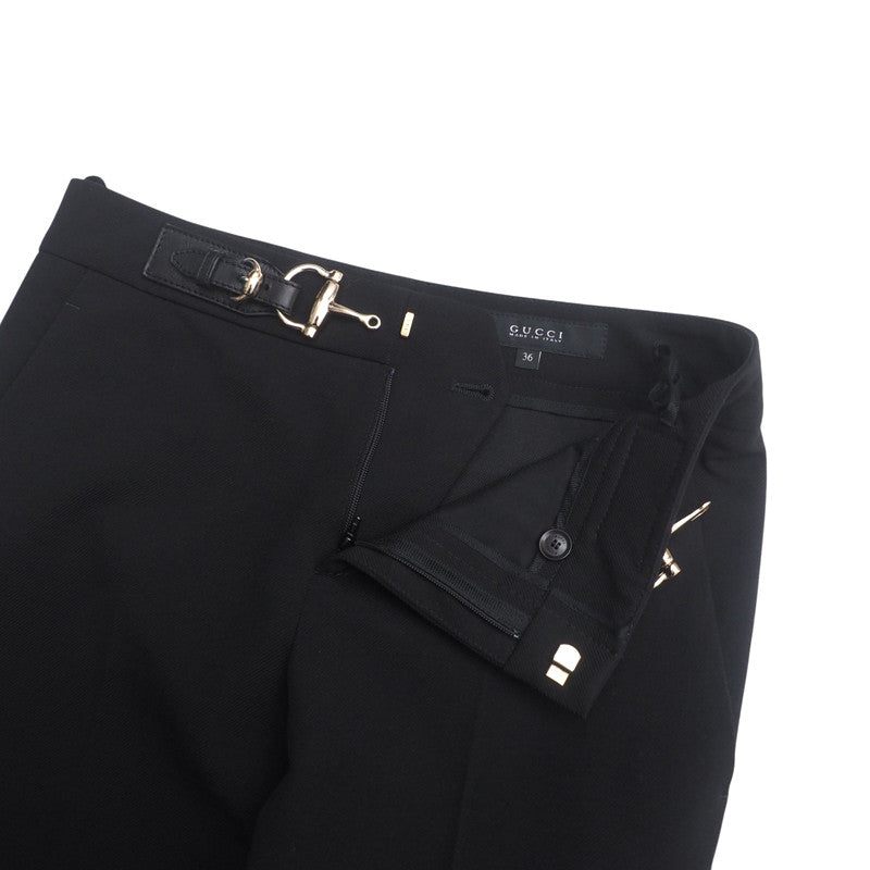 Gucci 36 Wool Black Apparel