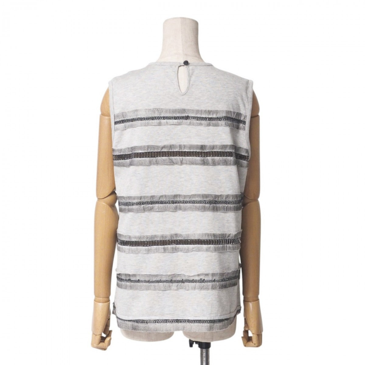 Chanel Cut cotton 100 42 Gray Handbag