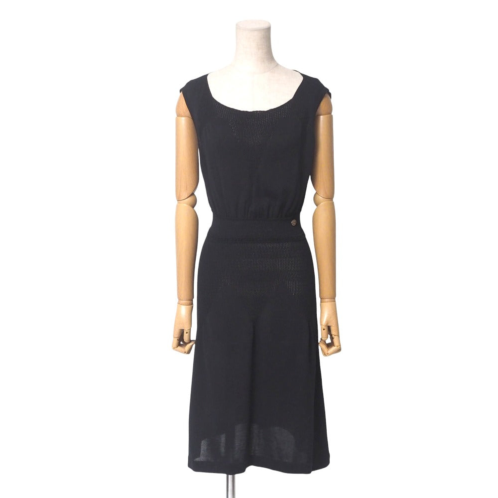 Chanel one piece cotton 38 Black Handbag