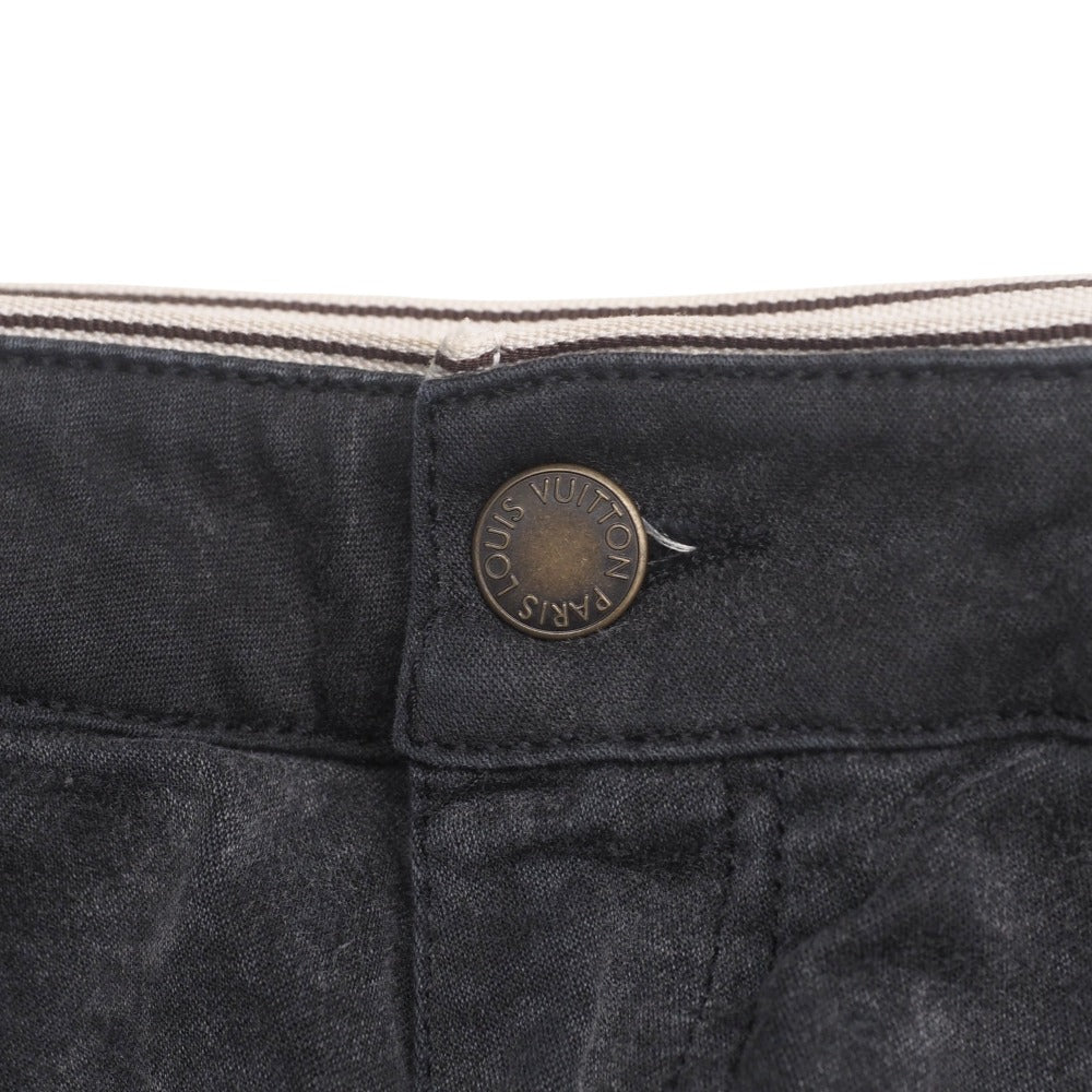 Louis Vuitton Cropped RW102W 98 2 polyurethane Cotton Black Apparel