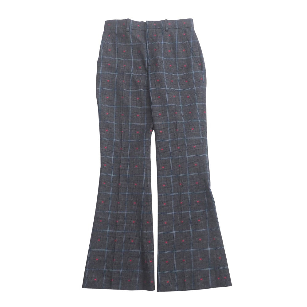 Gucci 95 5 light 36 Wool Cotton Blue Gray Apparel
