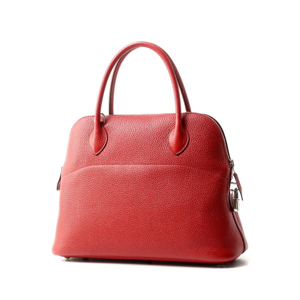 Taurillon Clemence Bolide Women Red Travel Bag