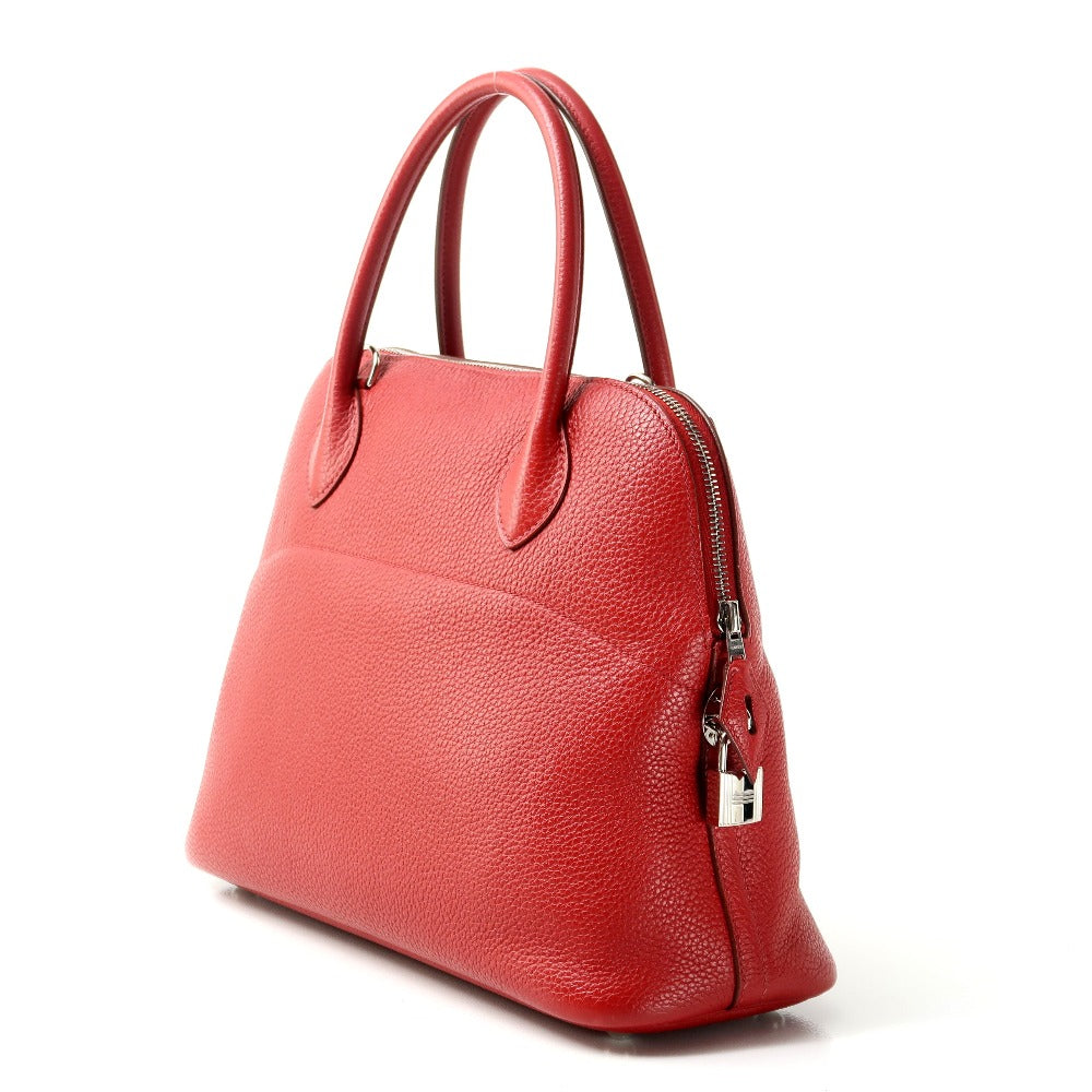 Taurillon Clemence Bolide Women Red Travel Bag