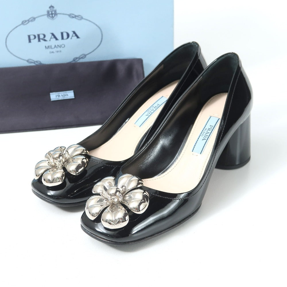 Pumps Patent Women Handbag Leather Black Shoes