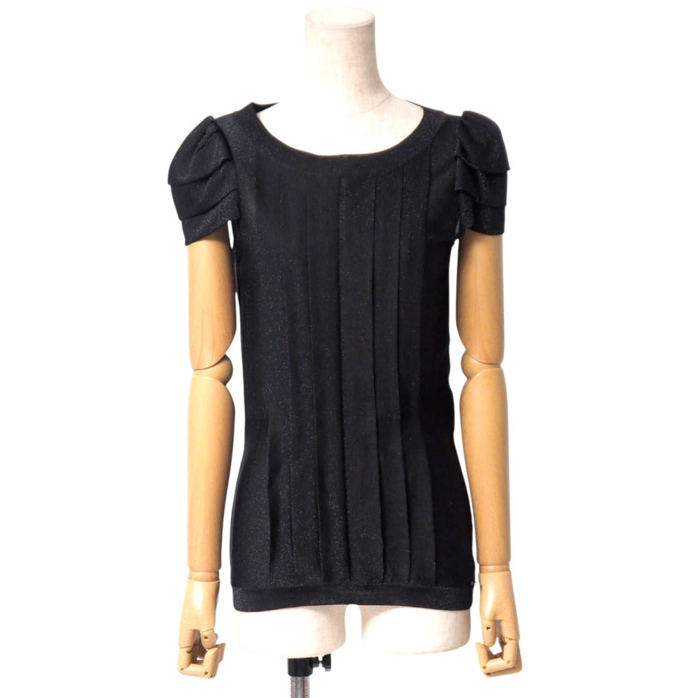 Chanel blo Rayon 36 Black Handbag
