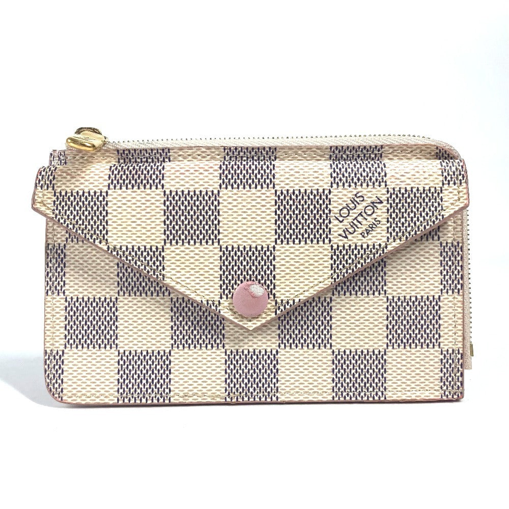 Louis Vuitton Coin N60498 Damier Azur Damier Canvas Gray Handbag
