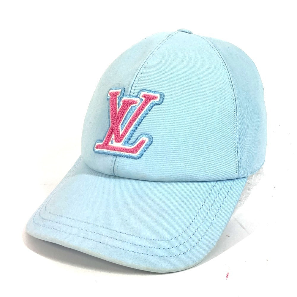 Louis Vuitton M7318L remix Signature L Cotton Blue Hat