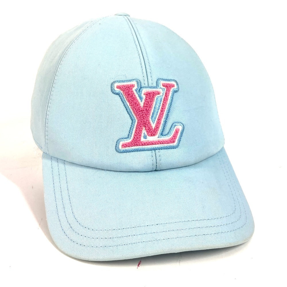 Louis Vuitton M7318L remix Signature L Cotton Blue Hat
