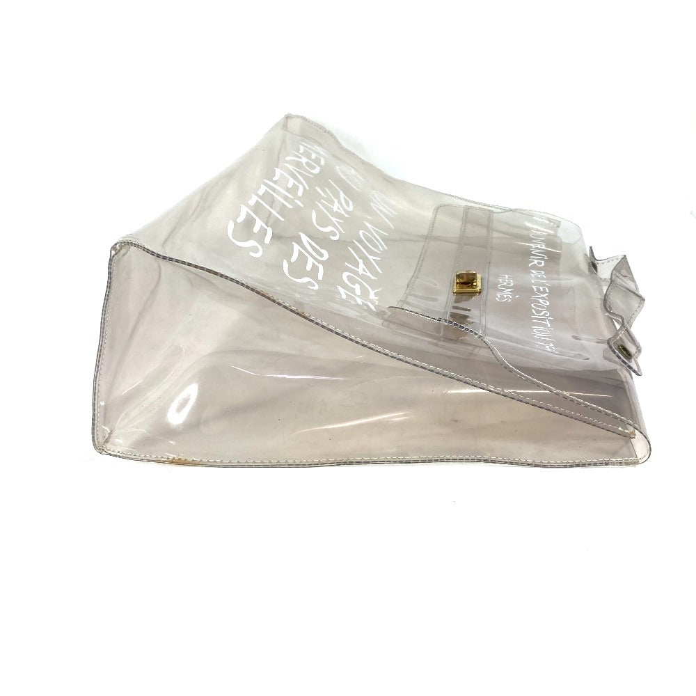 Hermes Handbag Plastics Clear Plastics Kelly Travel Bag