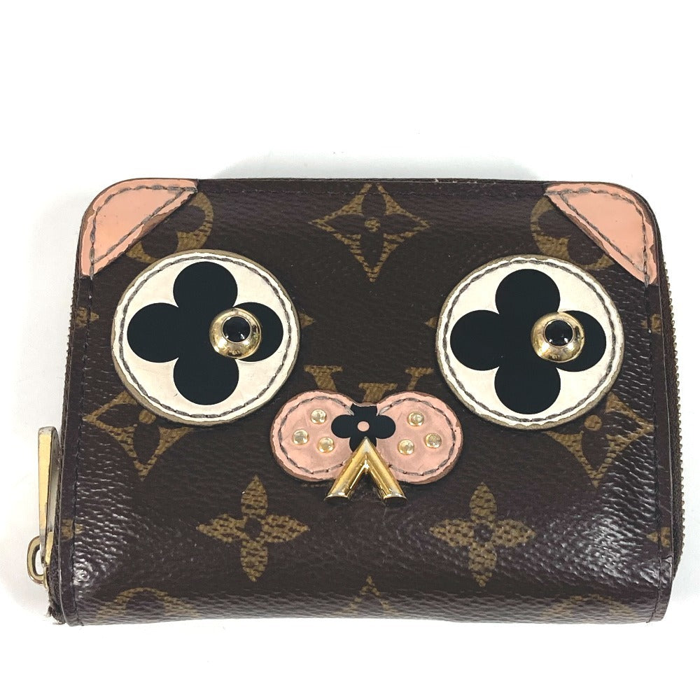Louis Vuitton Coin M62310 Zip around purse Monogram Canvas Brown Handbag