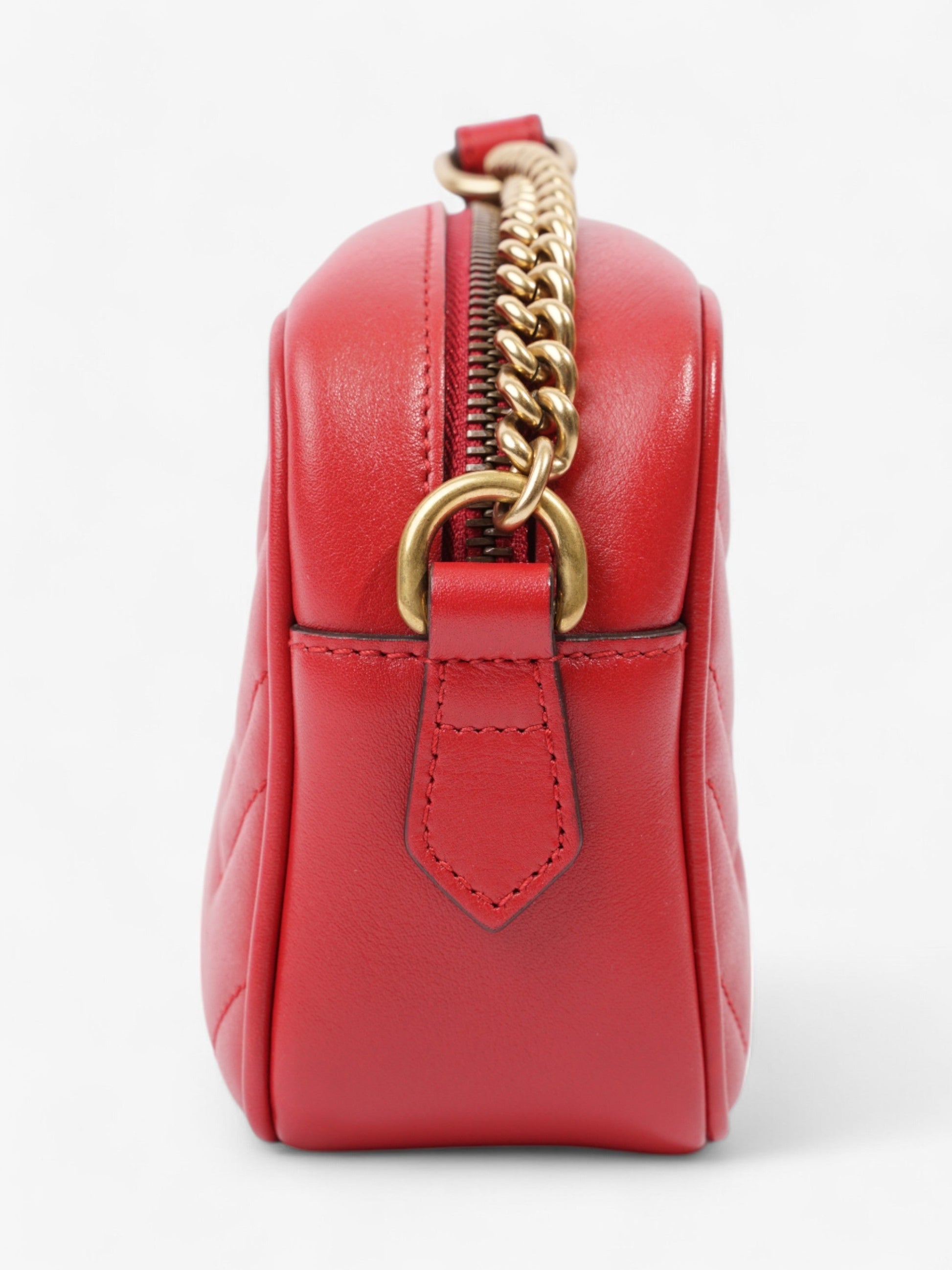 Gucci Marmont Mini Crossbody Bag Leather Matelasse 15