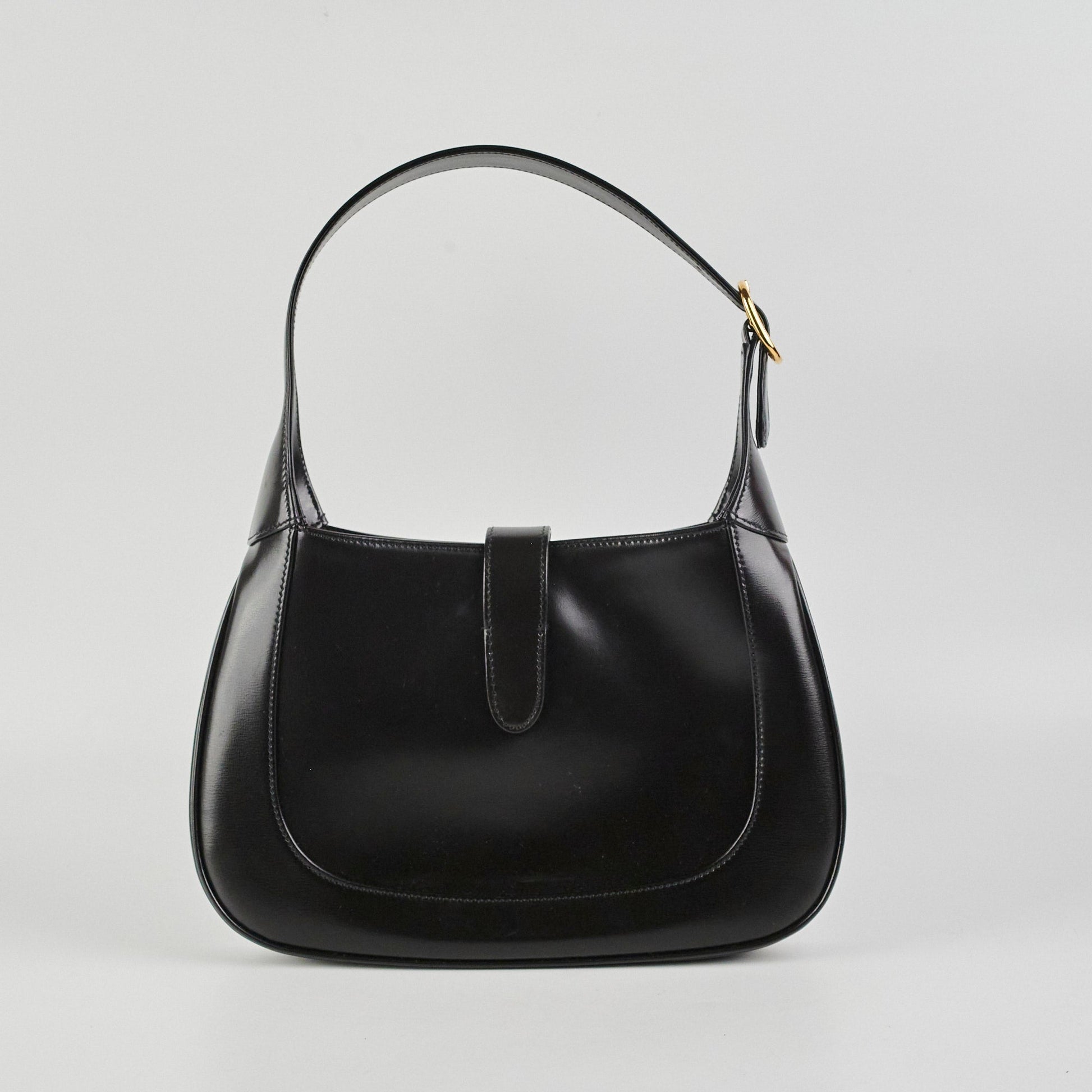 Gucci Jackie Shoulder Bag Leather Black