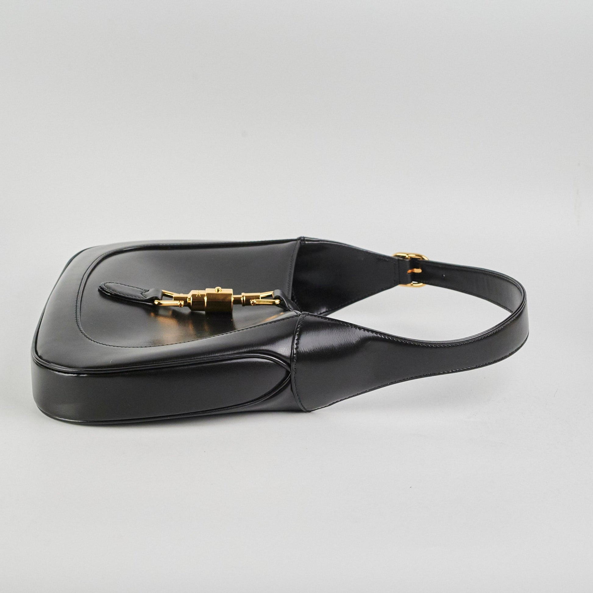 Gucci Jackie Shoulder Bag Leather Black