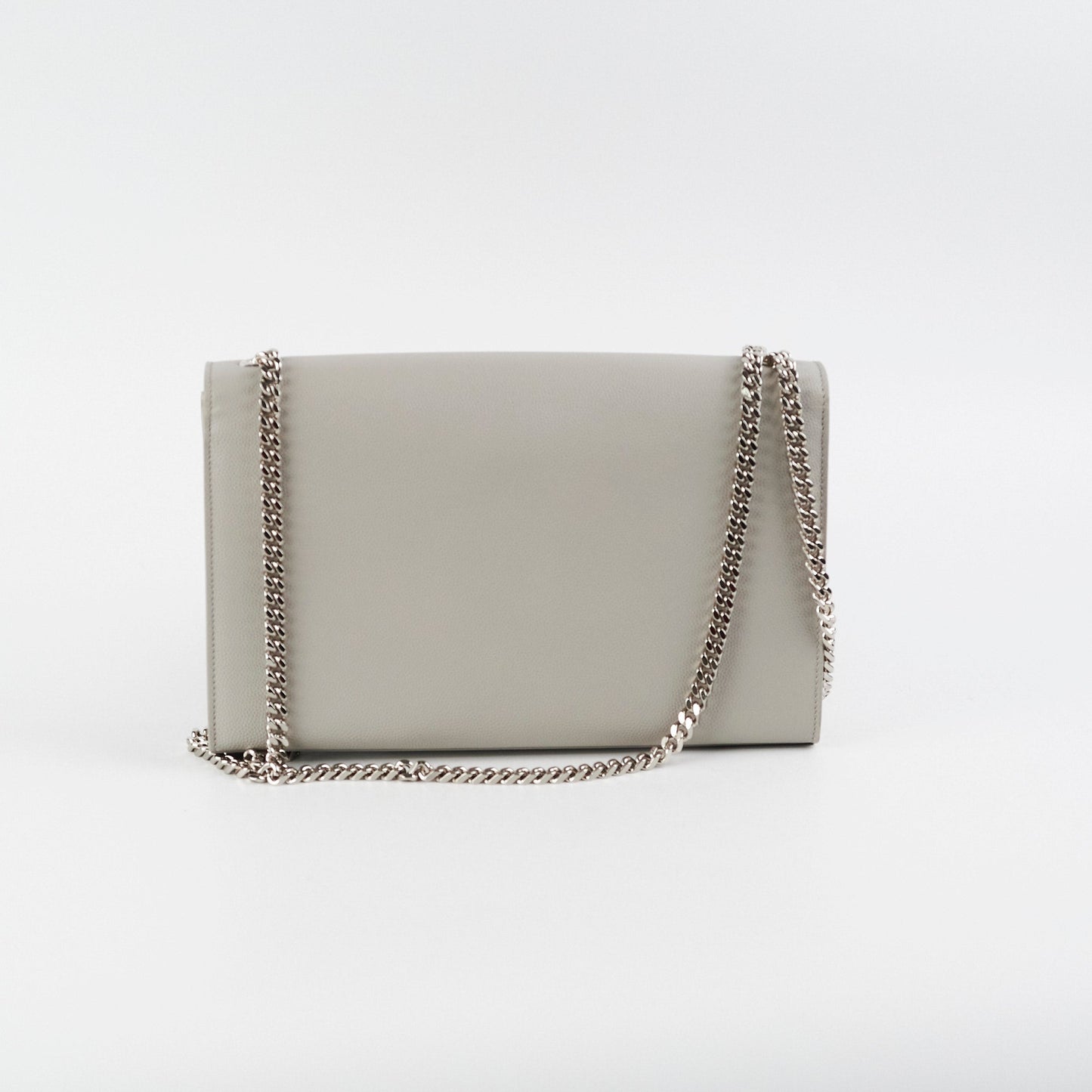 YSL Saint Laurent Kate Grey Crossbody Bag Gray Medium