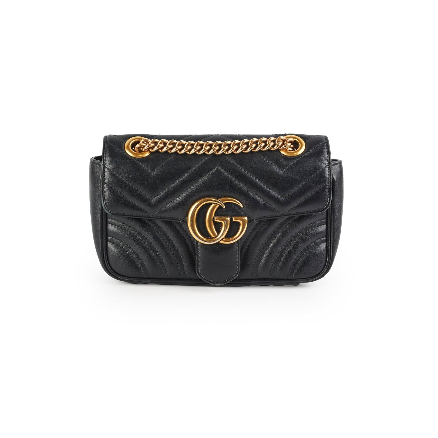 Gucci Marmont Crossbody Bag Black Small