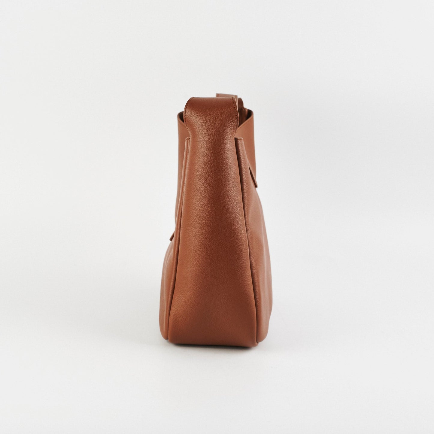 YSL Saint Laurent Le Tote Leather Brown Shoulder Bag