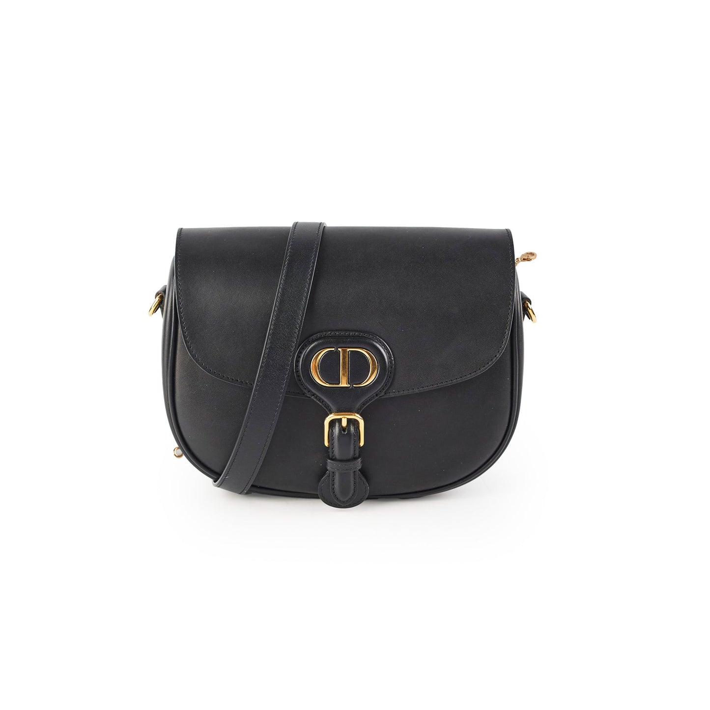 Dior Christian Bobby Crossbody Bag Black Medium Medium Bobby Black