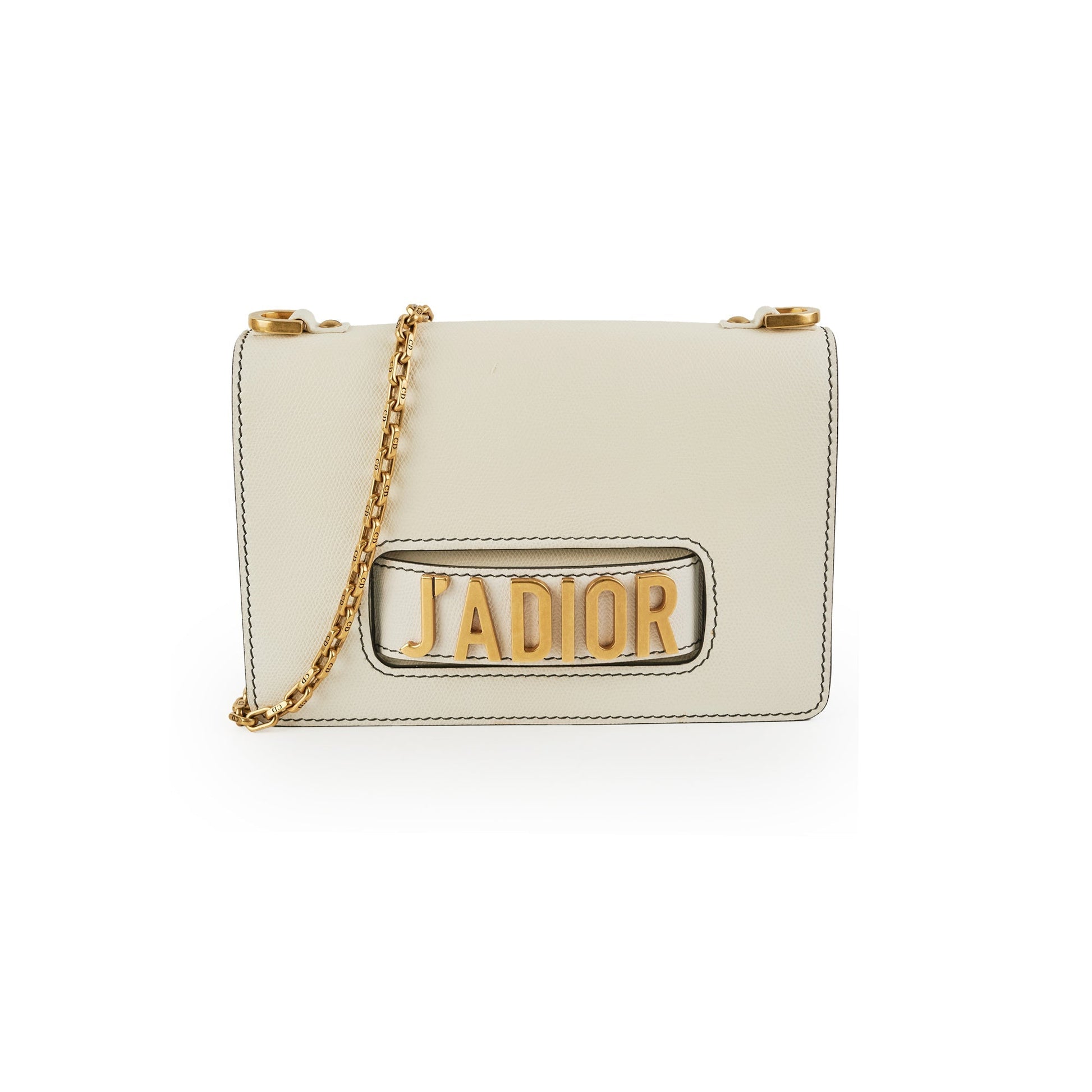 Dior Christian Ja Bag Cream Flap Shoulder Bag