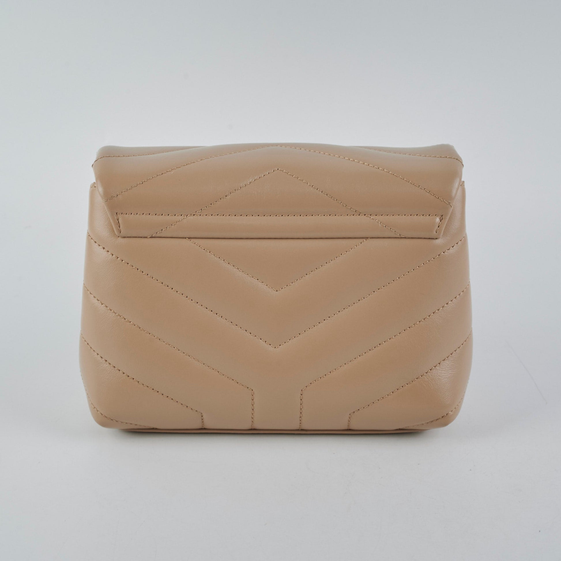 YSL Saint Laurent Lou Lou Crossbody Bag Beige Toy