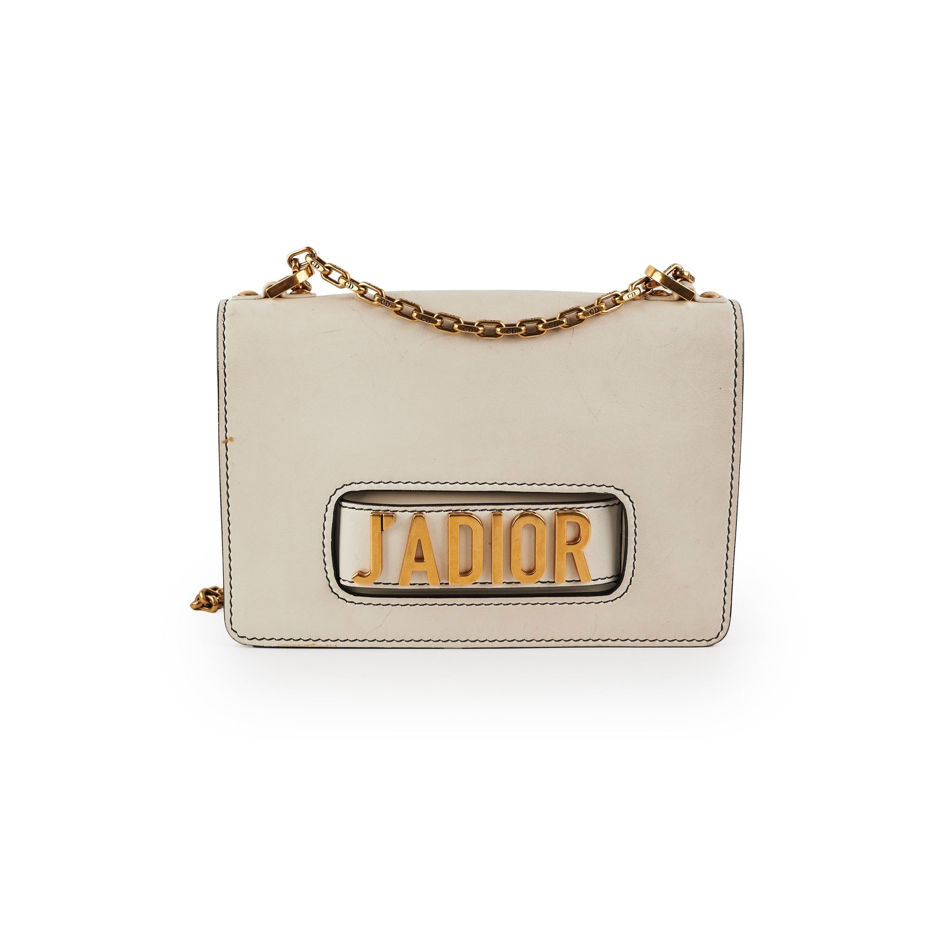 Dior Christian Ja Bag Leather Flap Crossbody Bag