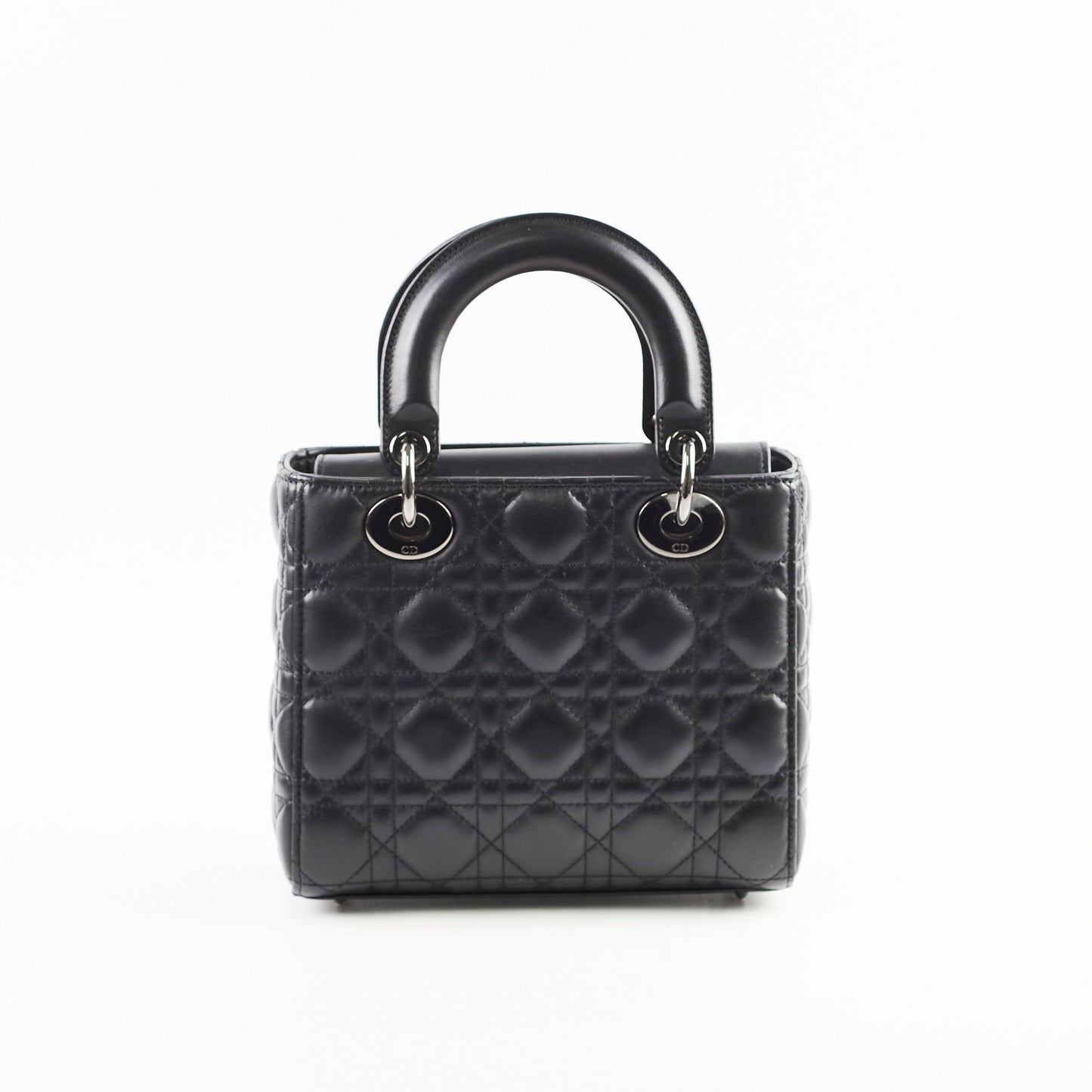 Dior Christian Lady Crossbody Bag Black Small