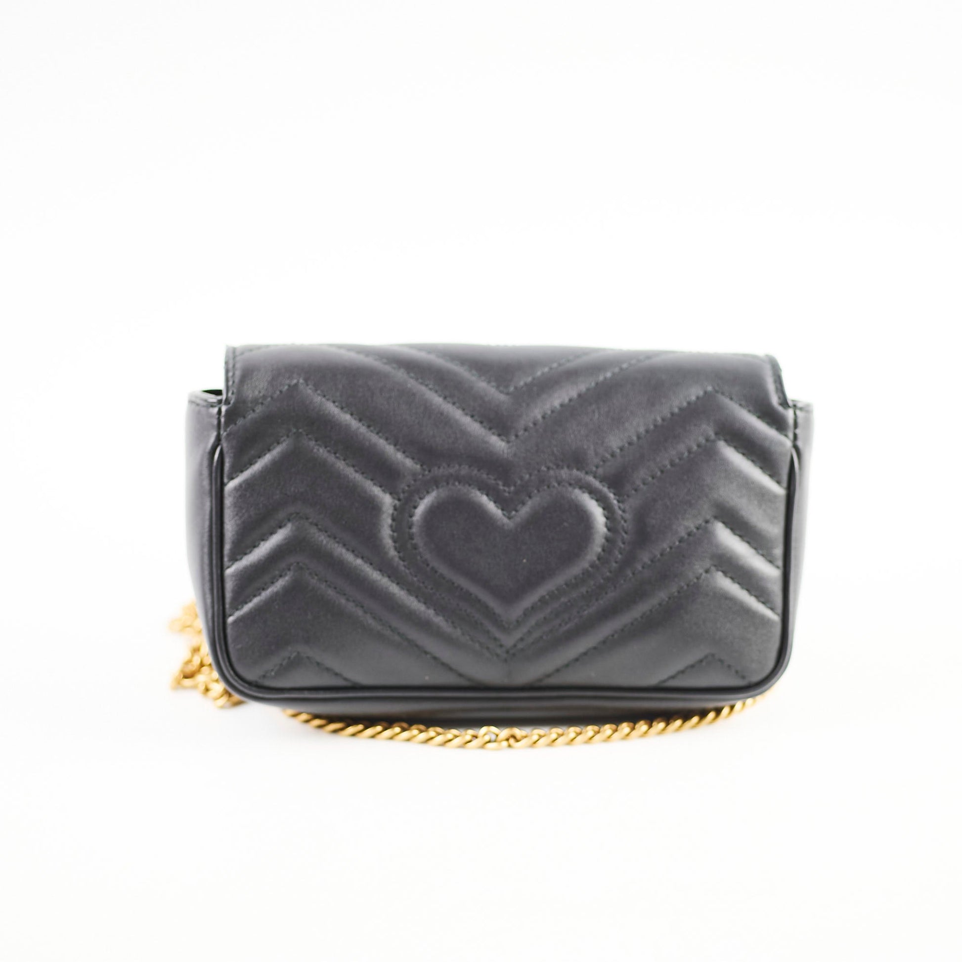 Gucci Super Marmont Crossbody Bag Black Mini 3