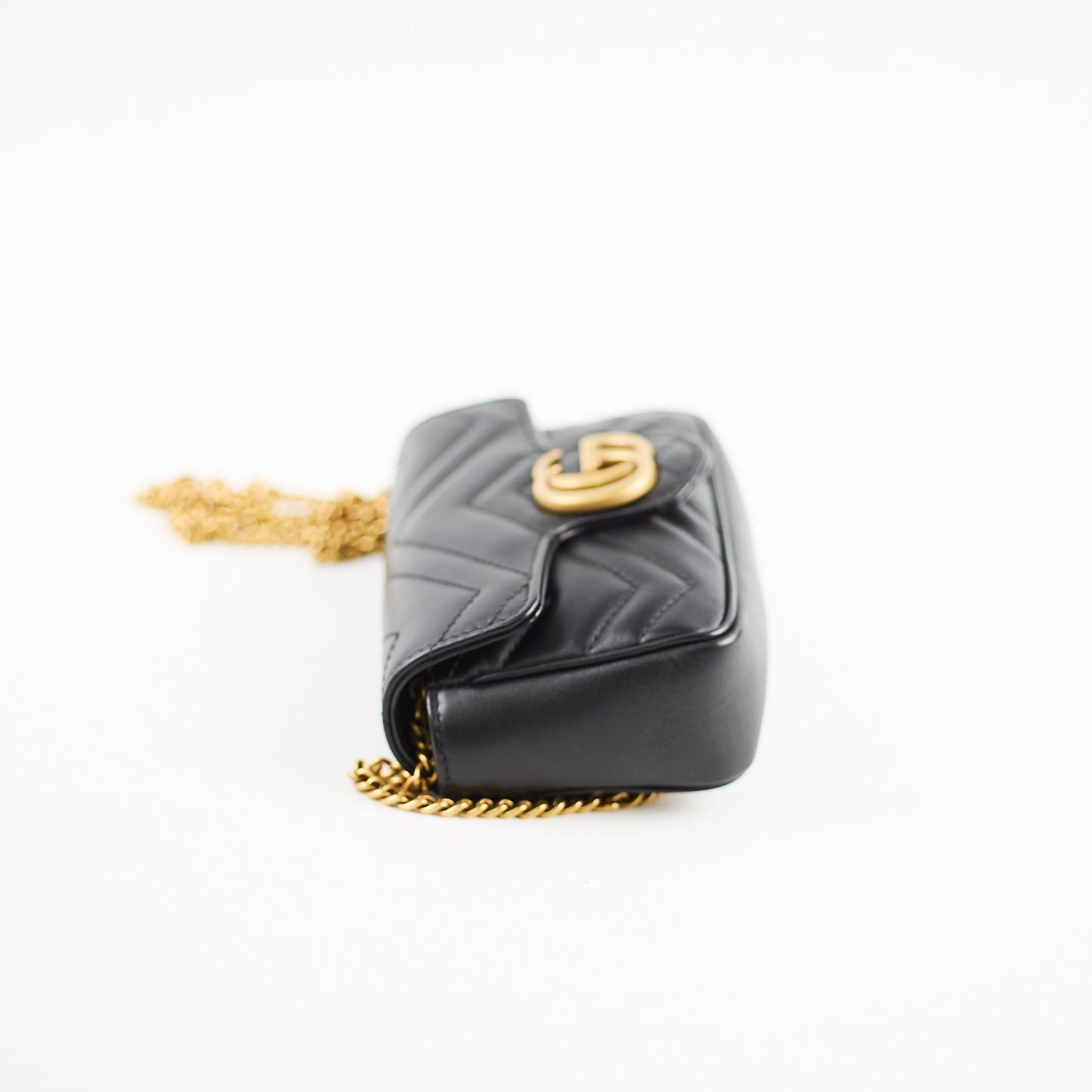 Gucci Super Marmont Crossbody Bag Black Mini 3