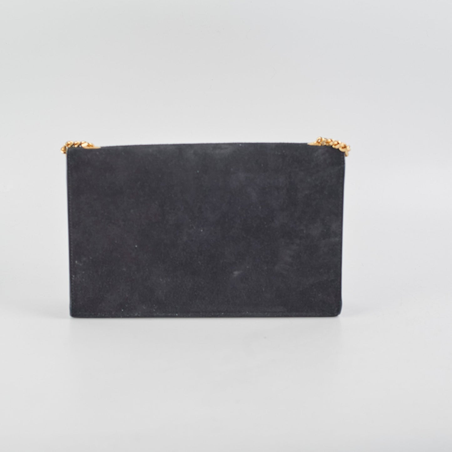 YSL Saint Laurent Kate Tassel Crossbody Bag Suede Black Medium
