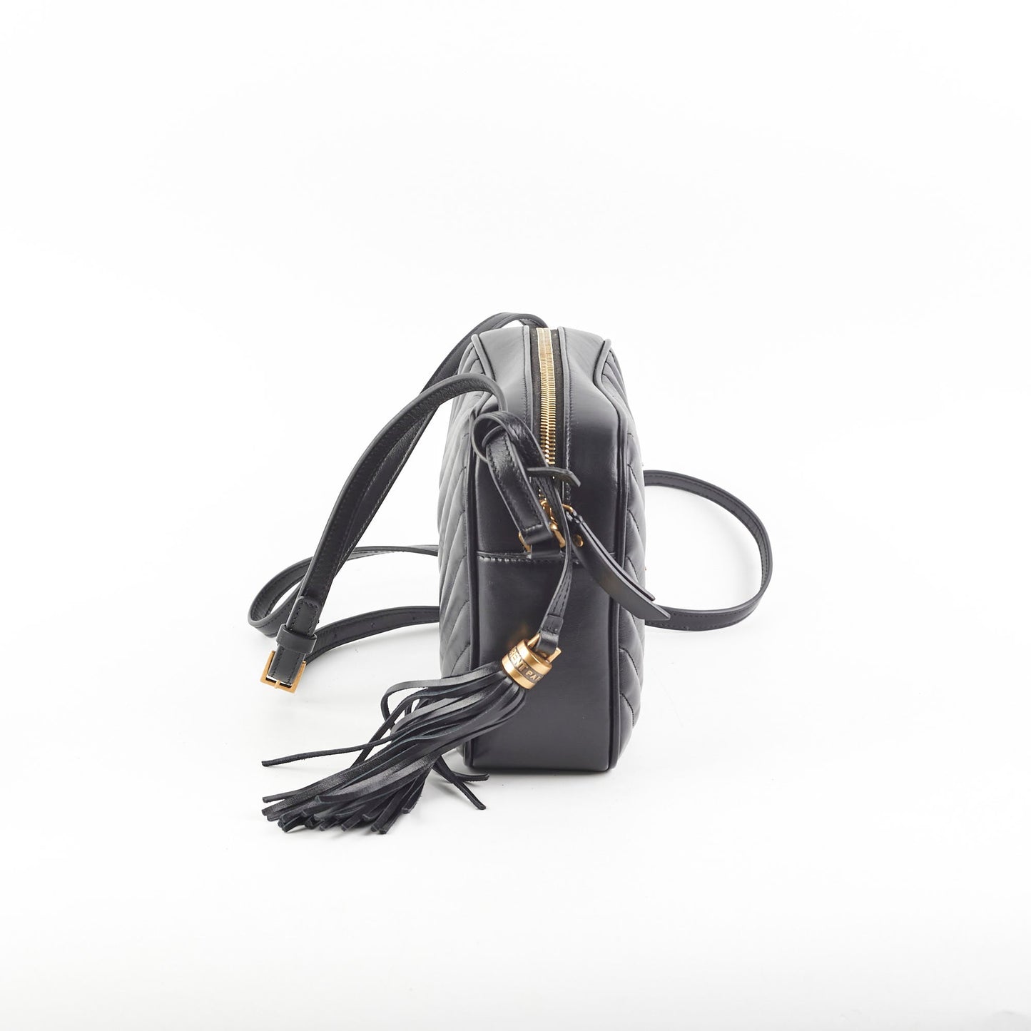 YSL Saint Laurent Lou Camera Bag Black Crossbody Bag 7