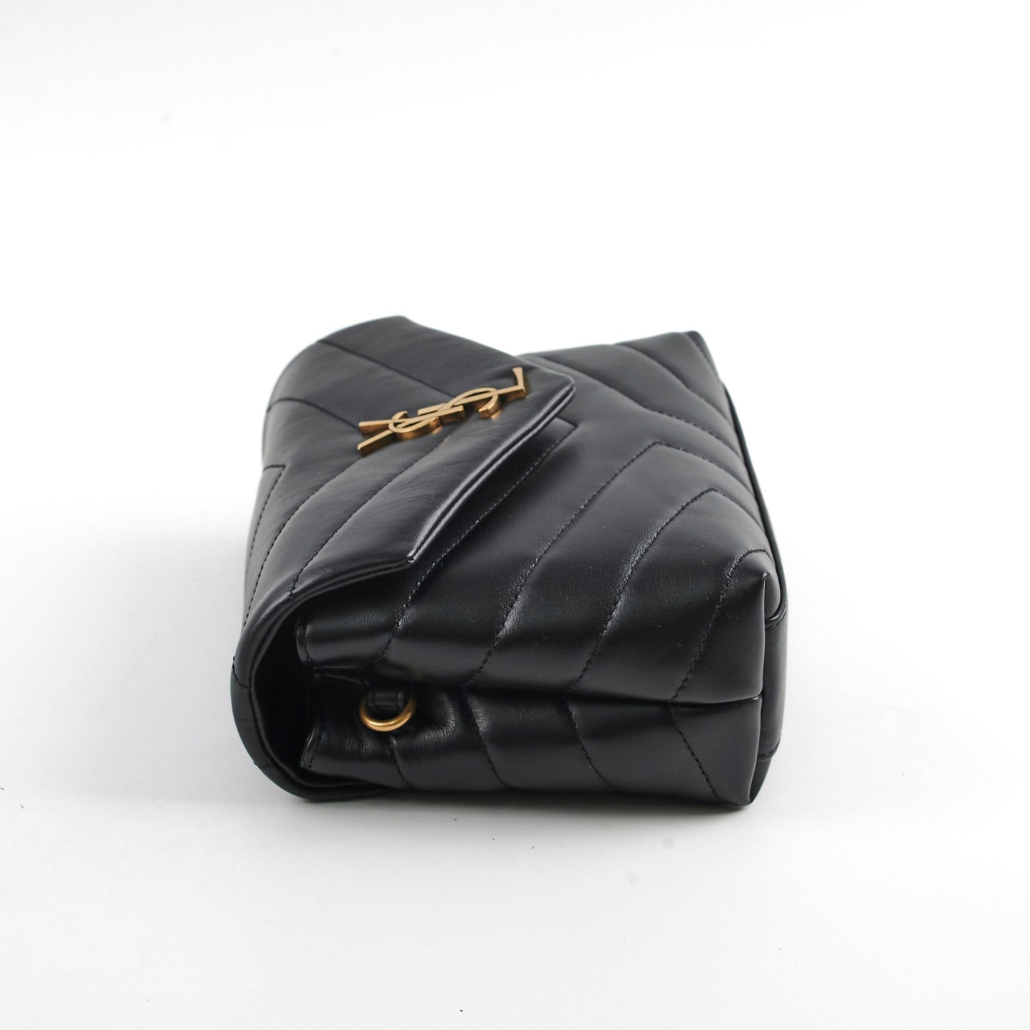 YSL Saint Laurent Lou Lou Crossbody Bag Black Toy