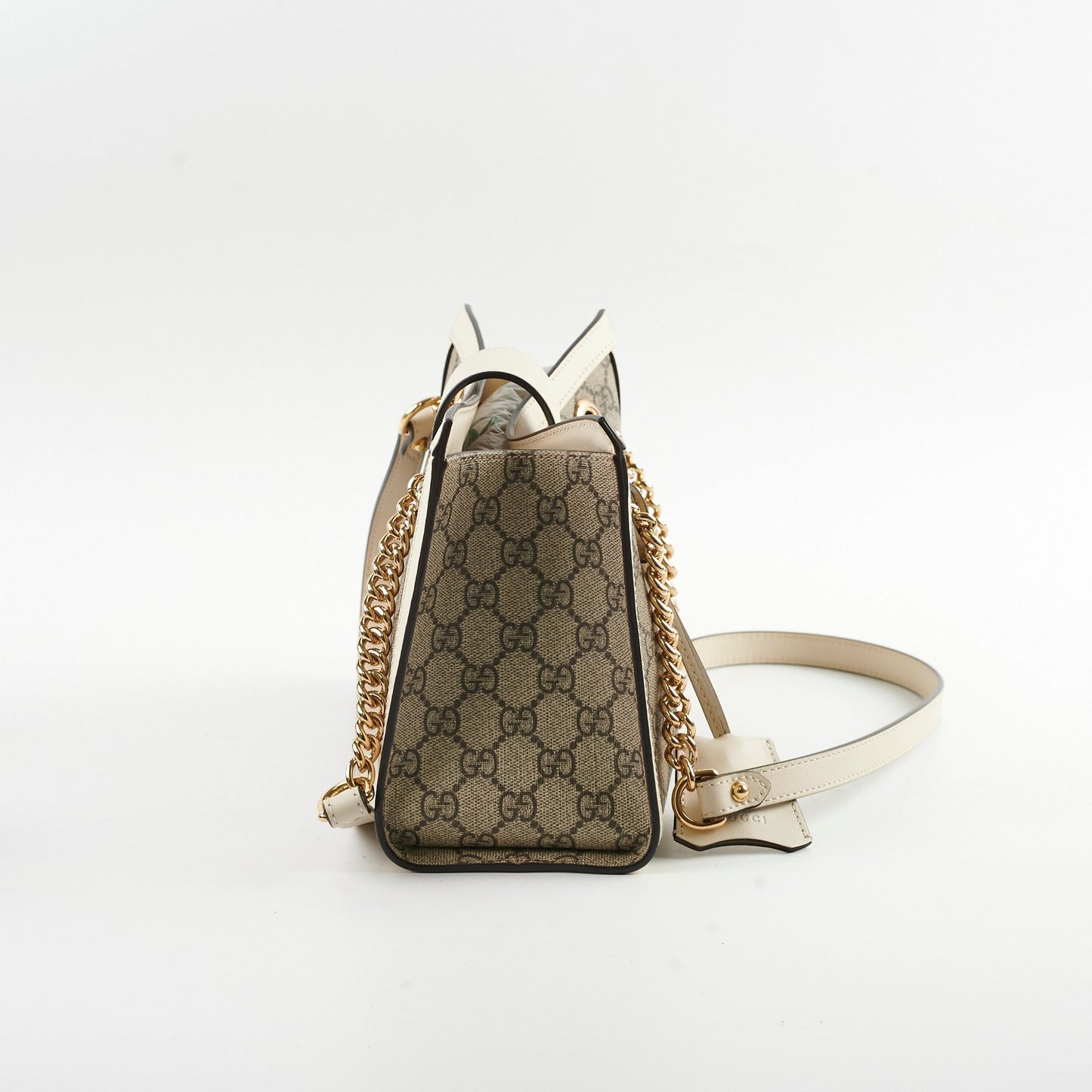 Gucci Deal Of The Week Padlock Shoulder Bag White Small