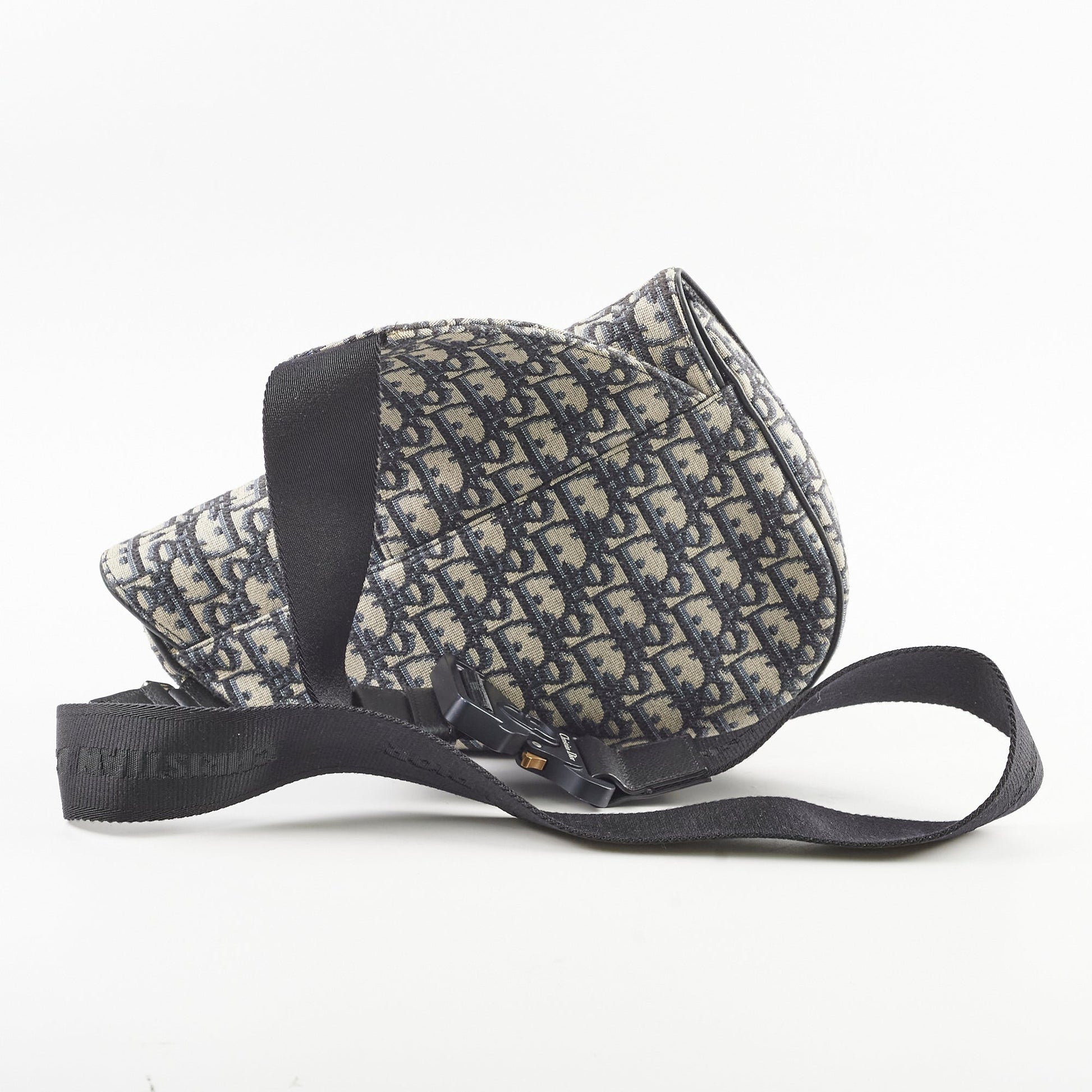 Dior Christian Men Oblique Saddle Crossbody Bag