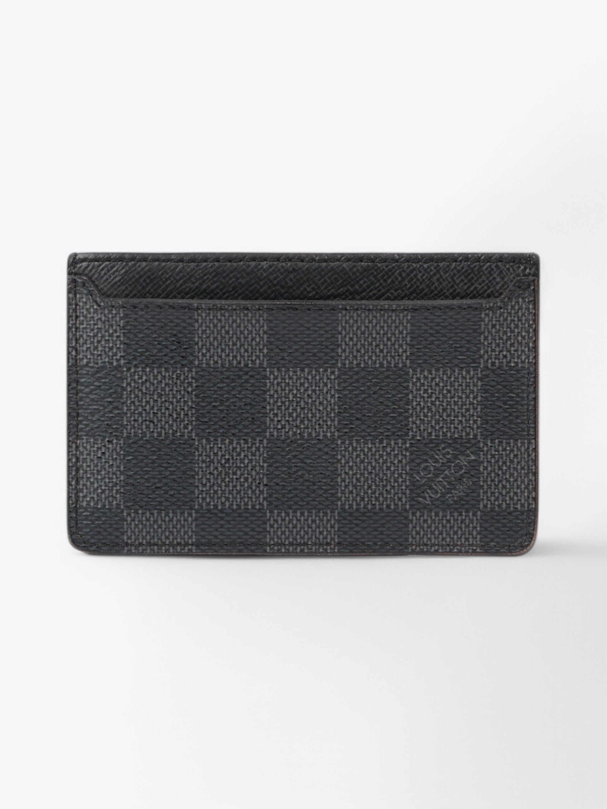Louis Vuitton Card holder Graphite Coated Damier Canvas Coated Canvas Wallet Case Canvas 3