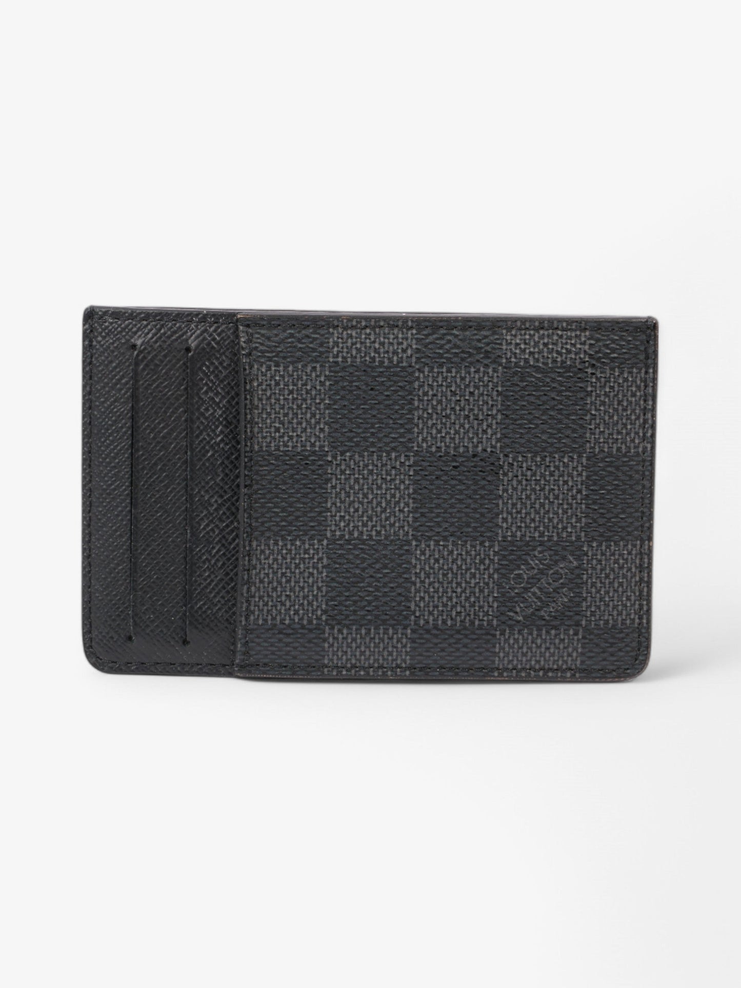 Louis Vuitton Card holder Graphite Coated Damier Canvas Coated Canvas Wallet Case Canvas 3