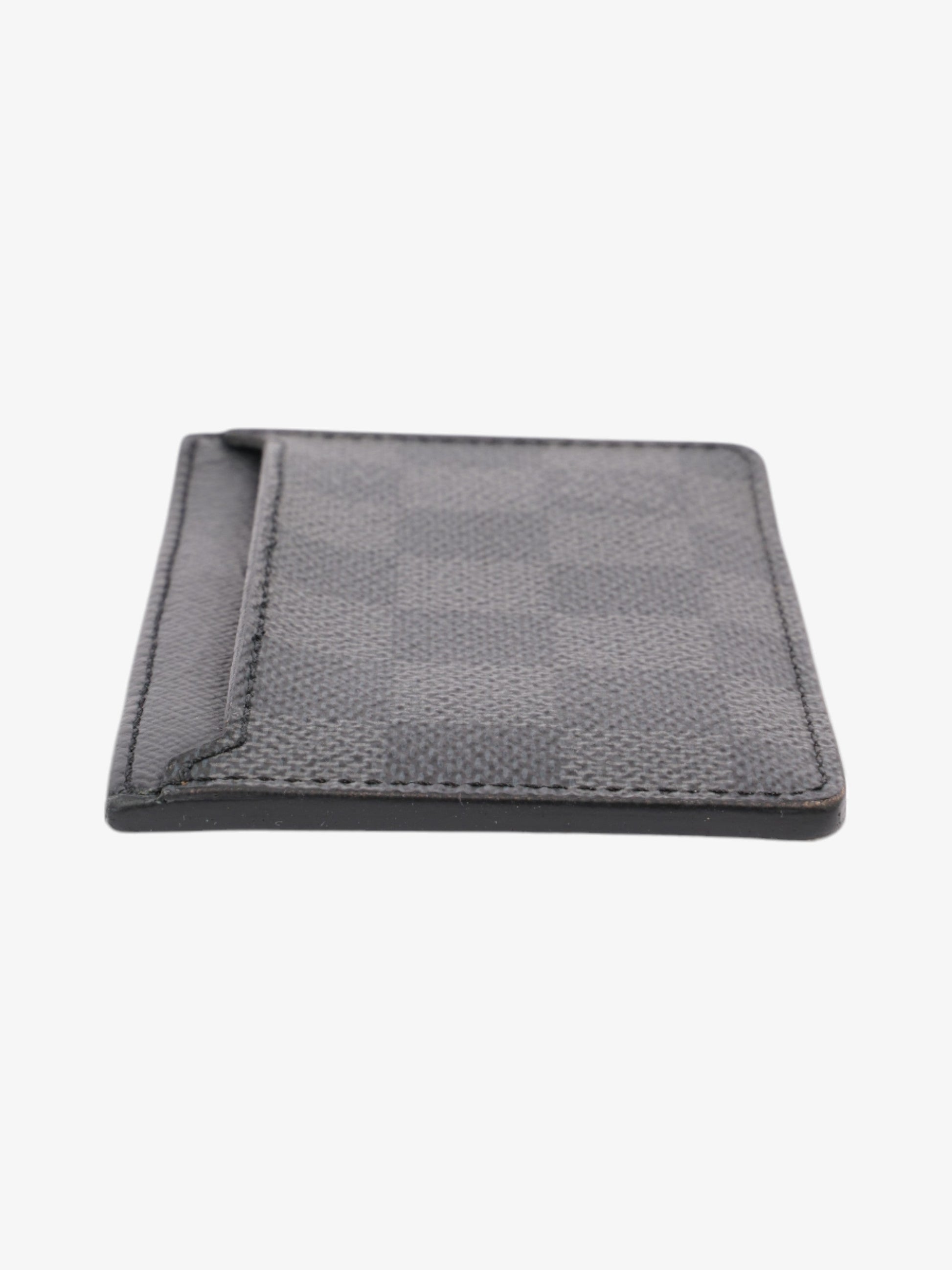 Louis Vuitton Card holder Graphite Coated Damier Canvas Coated Canvas Wallet Case Canvas 3