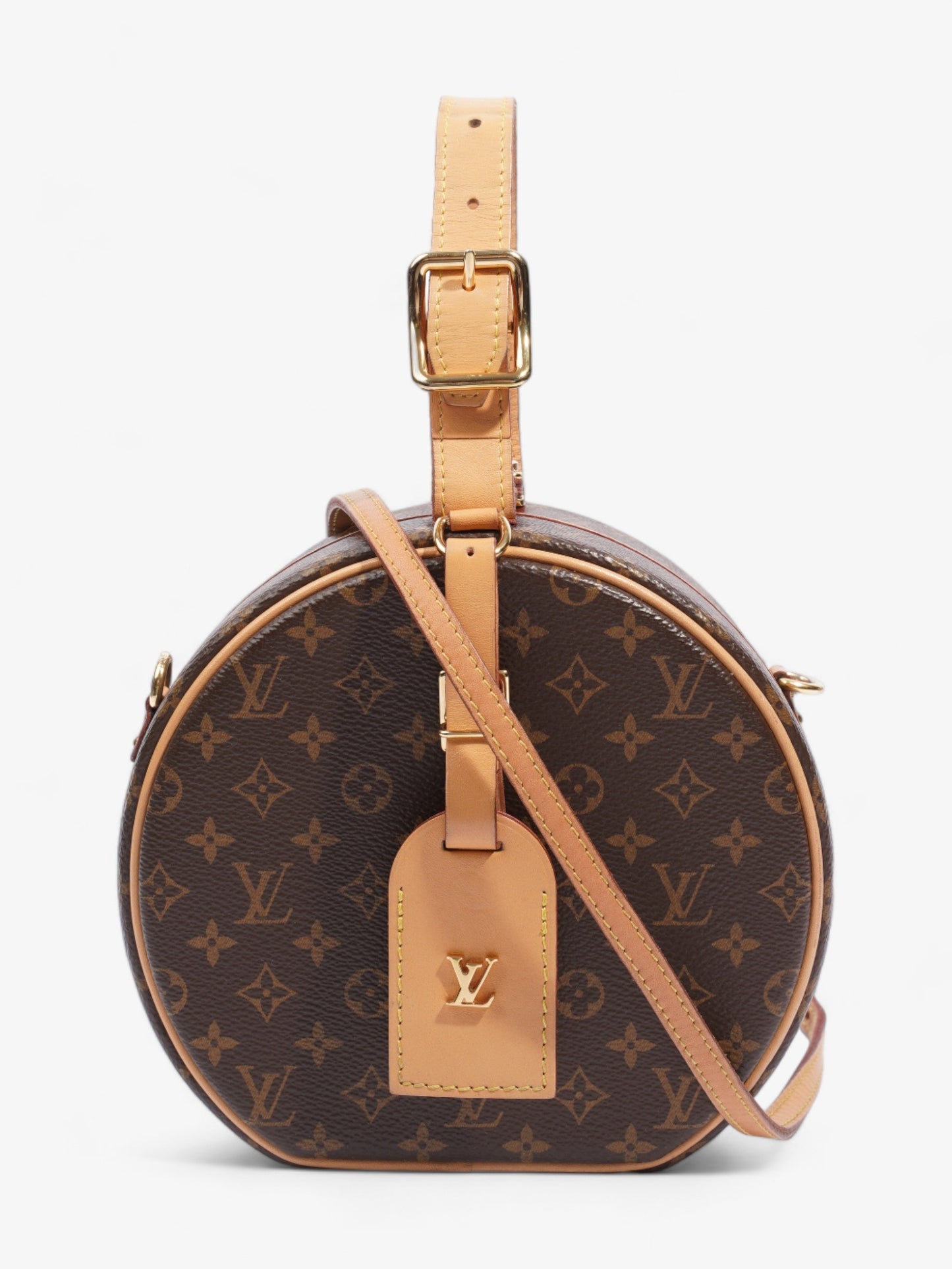 Louis Vuitton Petite Boite Chapeau Coated PM Monogram Canvas Coated Canvas Apparel